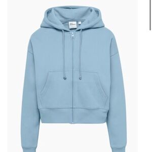 Aritzia TNA Cozy Fleece Boyfriend Boxy Zip Hoodie